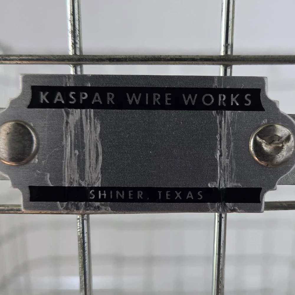 Kaspar Wire Works Metal Wire Metal Gym Locker Basket